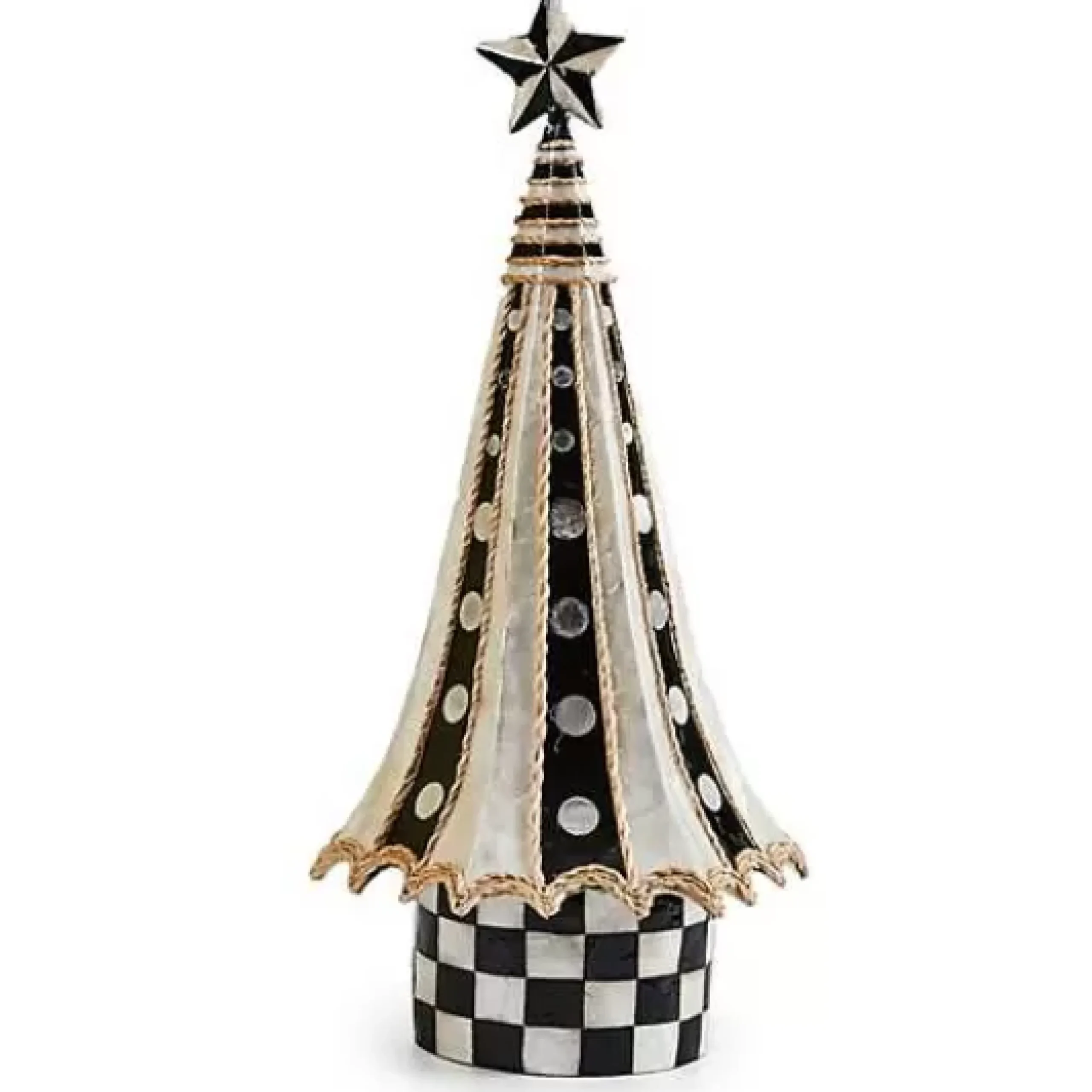 MacKenzie-Childs Farmhouse Holiday Capiz Tree< Room Accents