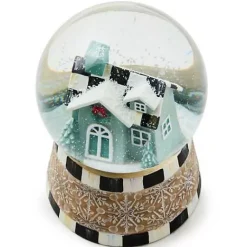 MacKenzie-Childs Farmhouse Holiday Snow Globe< Room Accents