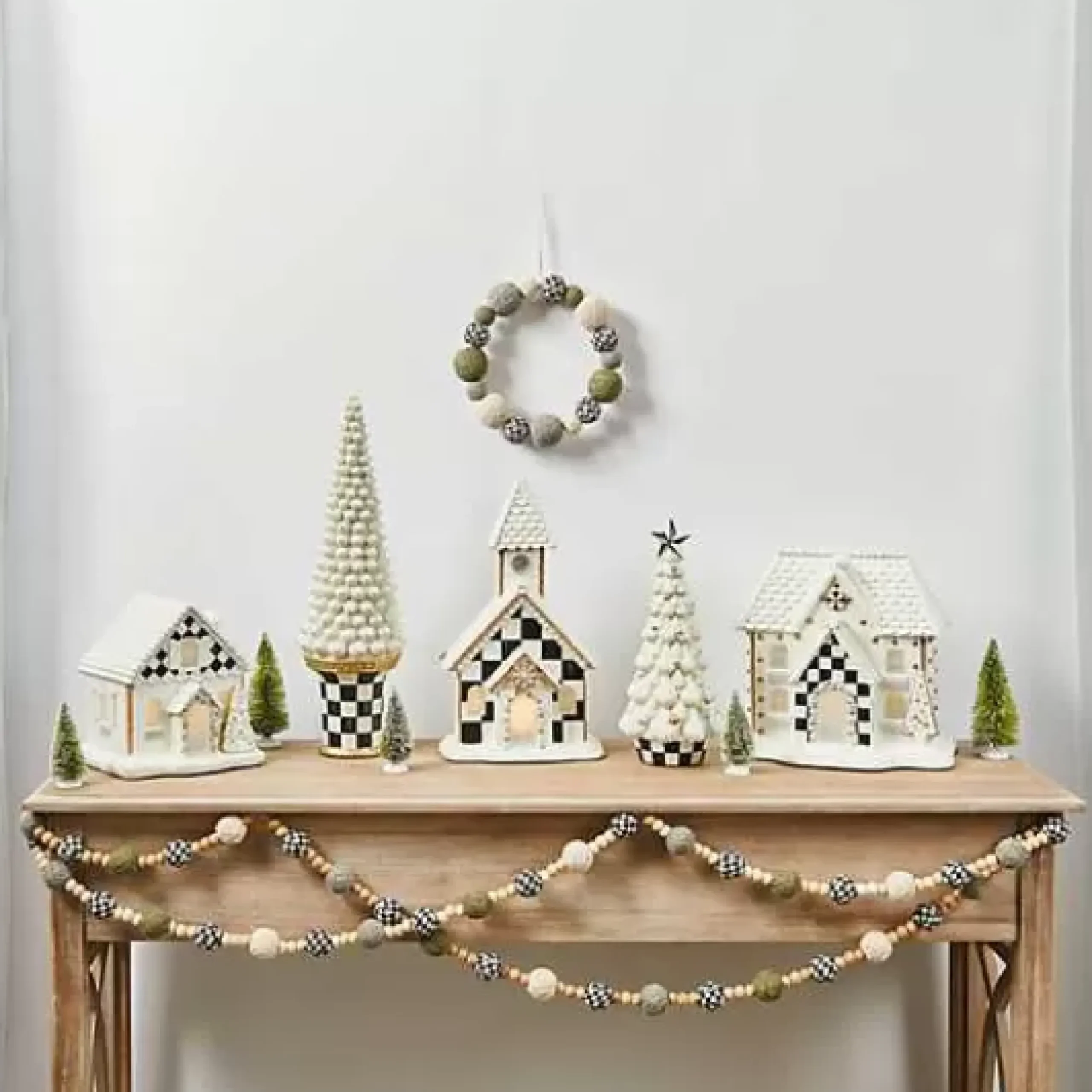 MacKenzie-Childs Farmhouse Icing Large Tree< Holiday|Room Accents