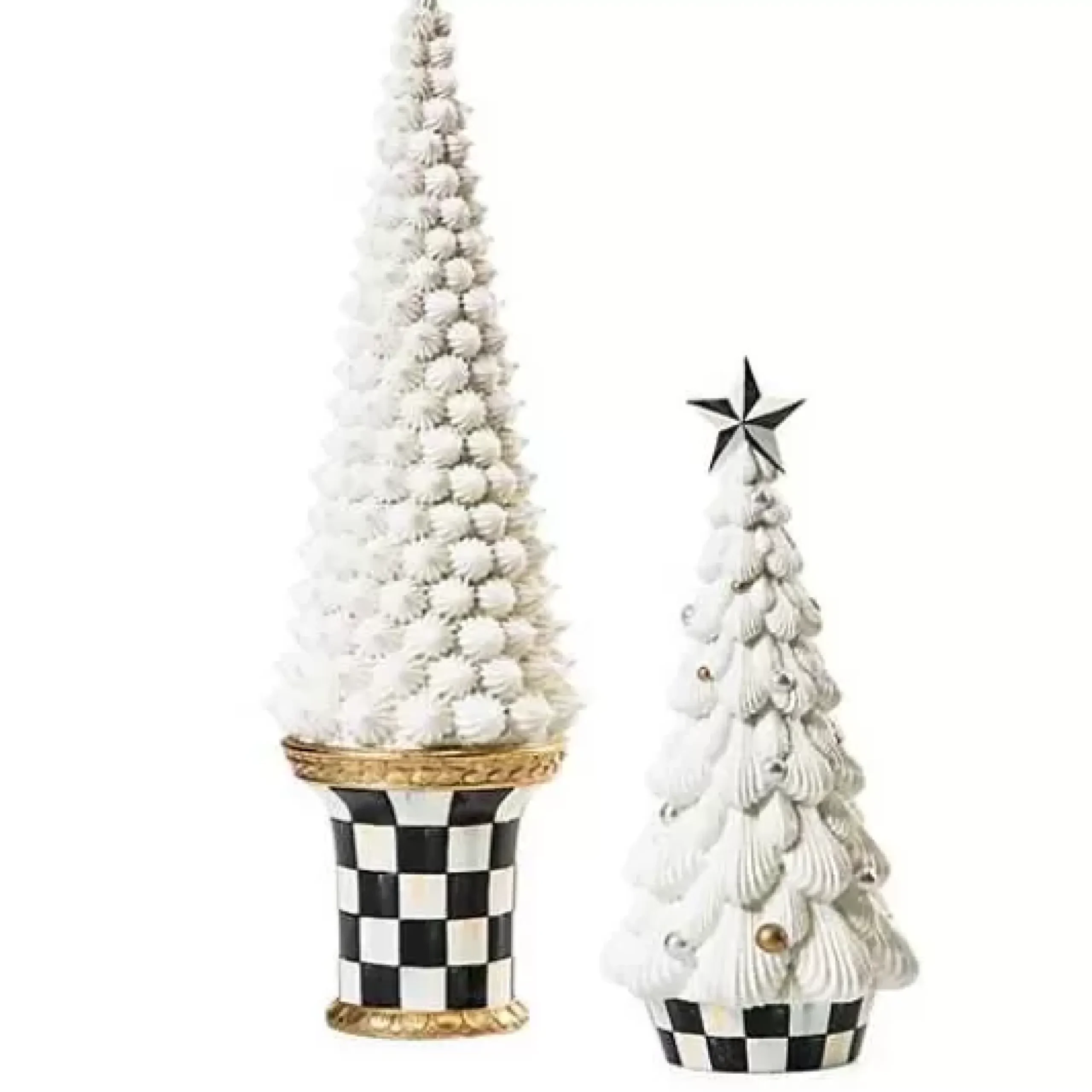 MacKenzie-Childs Farmhouse Icing Small Tree< Holiday|Room Accents