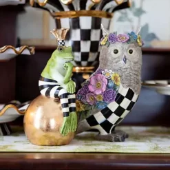 MacKenzie-Childs Fergal Frog on Ball< Room Accents