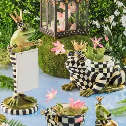 MacKenzie-Childs Fergal Frog on Ball< Room Accents