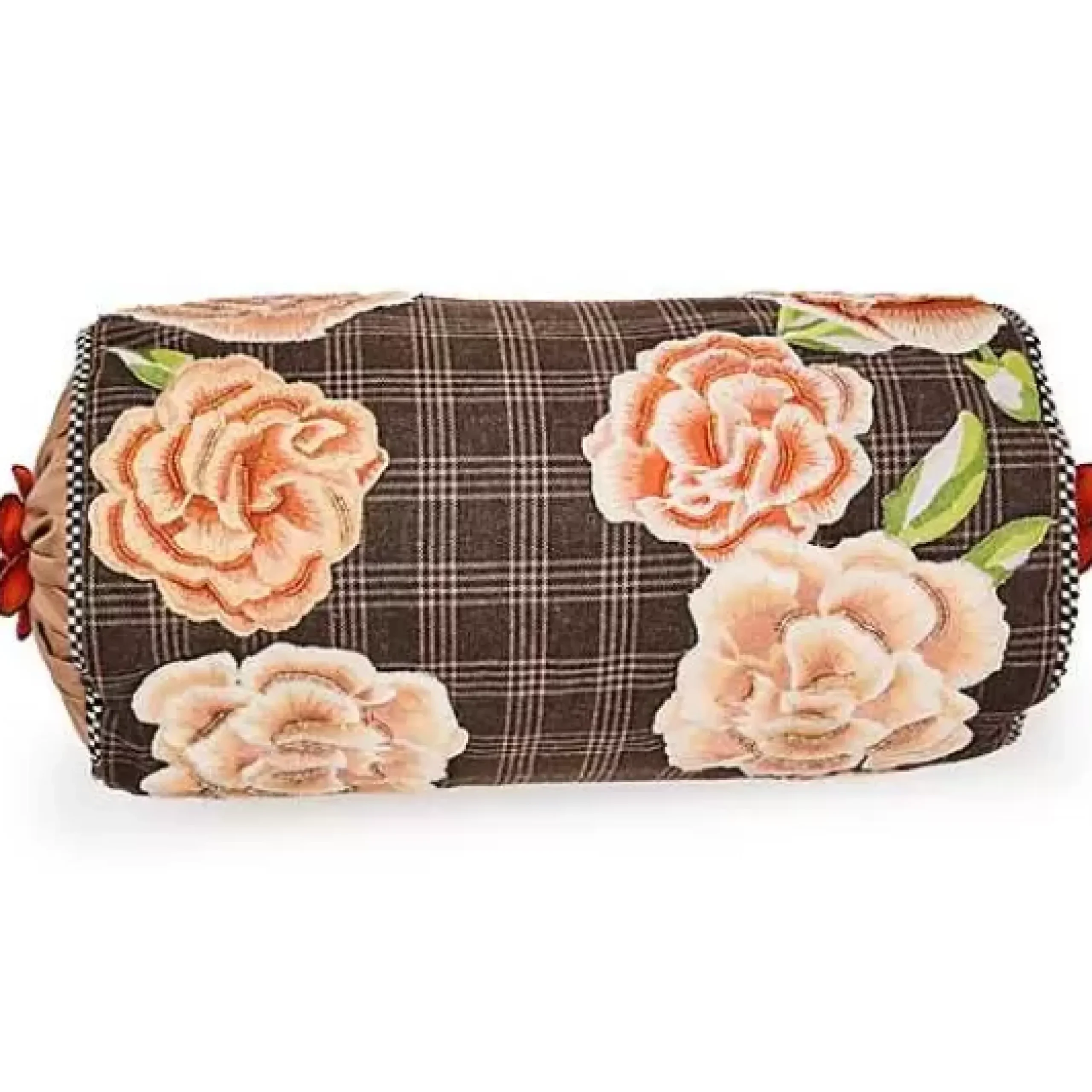 MacKenzie-Childs Field Study Floral Beaded Bolster< Pillows, Throws, & Cushions