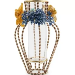 MacKenzie-Childs Field Study Large Beaded Flower Vase< Room Accents