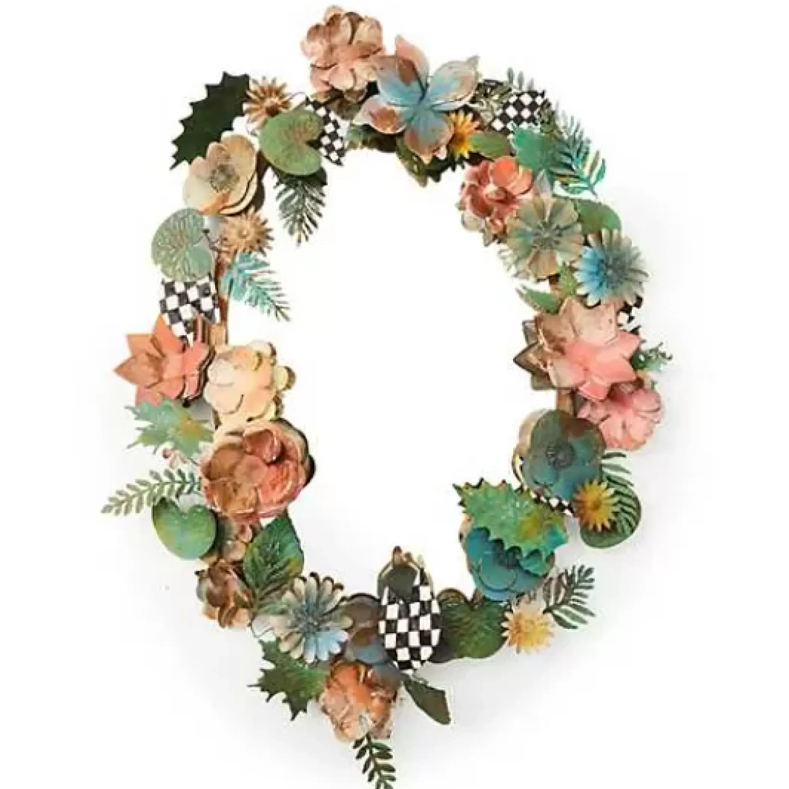 MacKenzie-Childs Field Study Oval Wall Mirror< Room Accents
