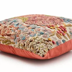 MacKenzie-Childs Flower Field Throw Pillow< Pillows, Throws, & Cushions