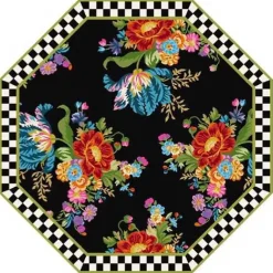 MacKenzie-Childs Flower Market 6' Octagon Rug< Rugs