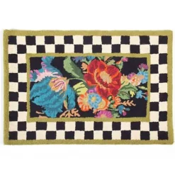 MacKenzie-Childs Flower Market 2' x 3' Rug< Rugs