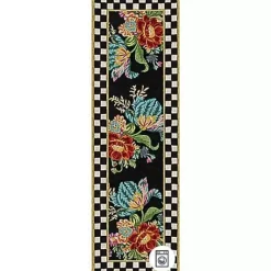 MacKenzie-Childs Flower Market 2'6 x 8' Washable Runner< Rugs