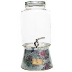 MacKenzie-Childs Flower Market Galvanized Beverage Dispenser< Spring|Drinkware