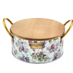 MacKenzie-Childs Flower Market Large Citronella Candle< Candles & Fragrances|Outdoor