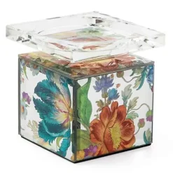 MacKenzie-Childs Flower Market Reflections Short Candle Holder< Candles & Fragrances