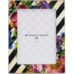 MacKenzie-Childs Flower Market Silver Plated 5x7 Frame< Room Accents