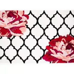 MacKenzie-Childs Flower Show Bath Rug< Bath & Bath Accessories|Rugs