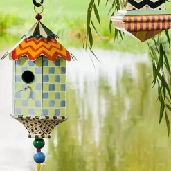 MacKenzie-Childs Flyer's Folly Birdhouse< Spring|Outdoor