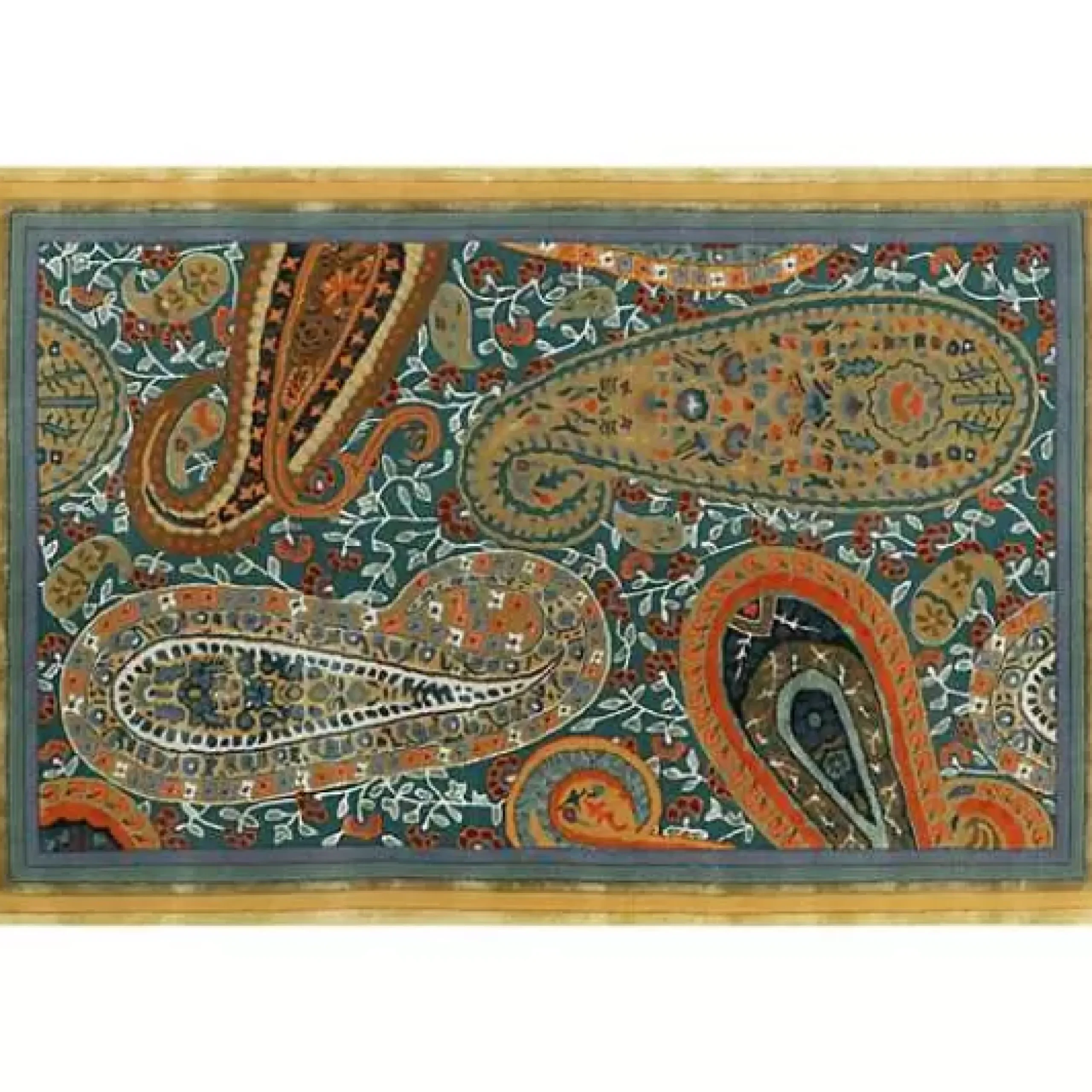 MacKenzie-Childs Forever Paisley 5' x 8' Rug< Rugs