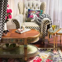 MacKenzie-Childs Frida Cowlo Throw Pillow< Pillows, Throws, & Cushions