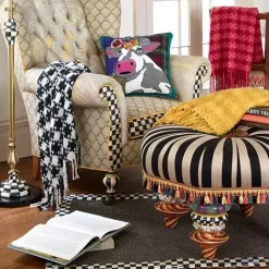 MacKenzie-Childs Frida Cowlo Throw Pillow< Pillows, Throws, & Cushions