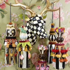 MacKenzie-Childs Frog Ceramic Tassel< Finishing Touches|Room Accents