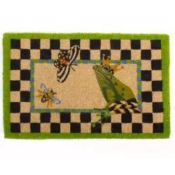MacKenzie-Childs Frog Entrance Mat< Outdoor|Rugs