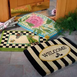 MacKenzie-Childs Frog Entrance Mat< Outdoor|Rugs
