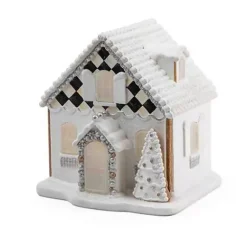 MacKenzie-Childs Gingerbread Illuminated Cottage< Holiday|Room Accents