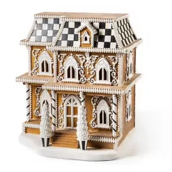 MacKenzie-Childs Gingerbread Illuminated House< Holiday|Room Accents