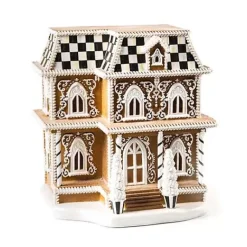 MacKenzie-Childs Gingerbread Illuminated House< Holiday|Room Accents