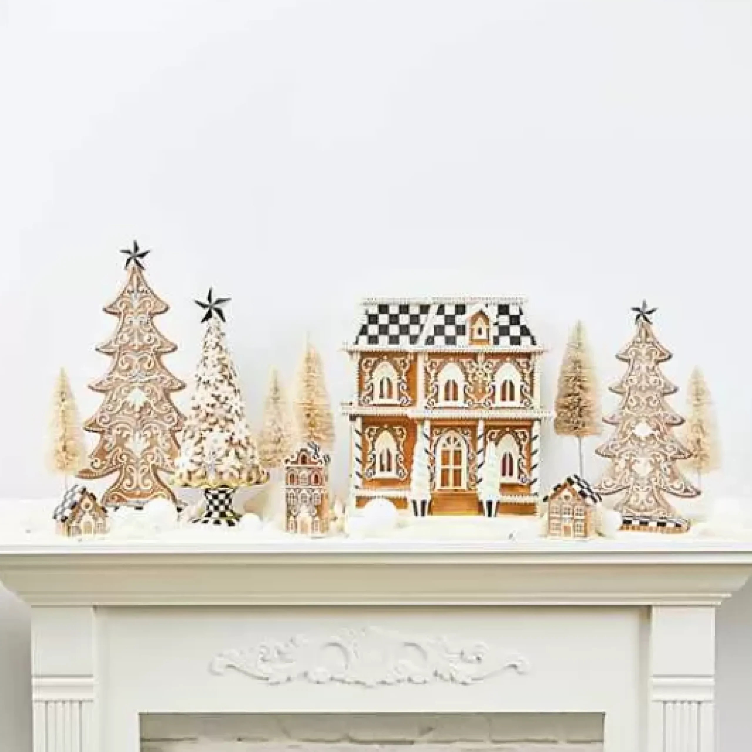 MacKenzie-Childs Gingerbread Snowflake Tree< Holiday|Room Accents