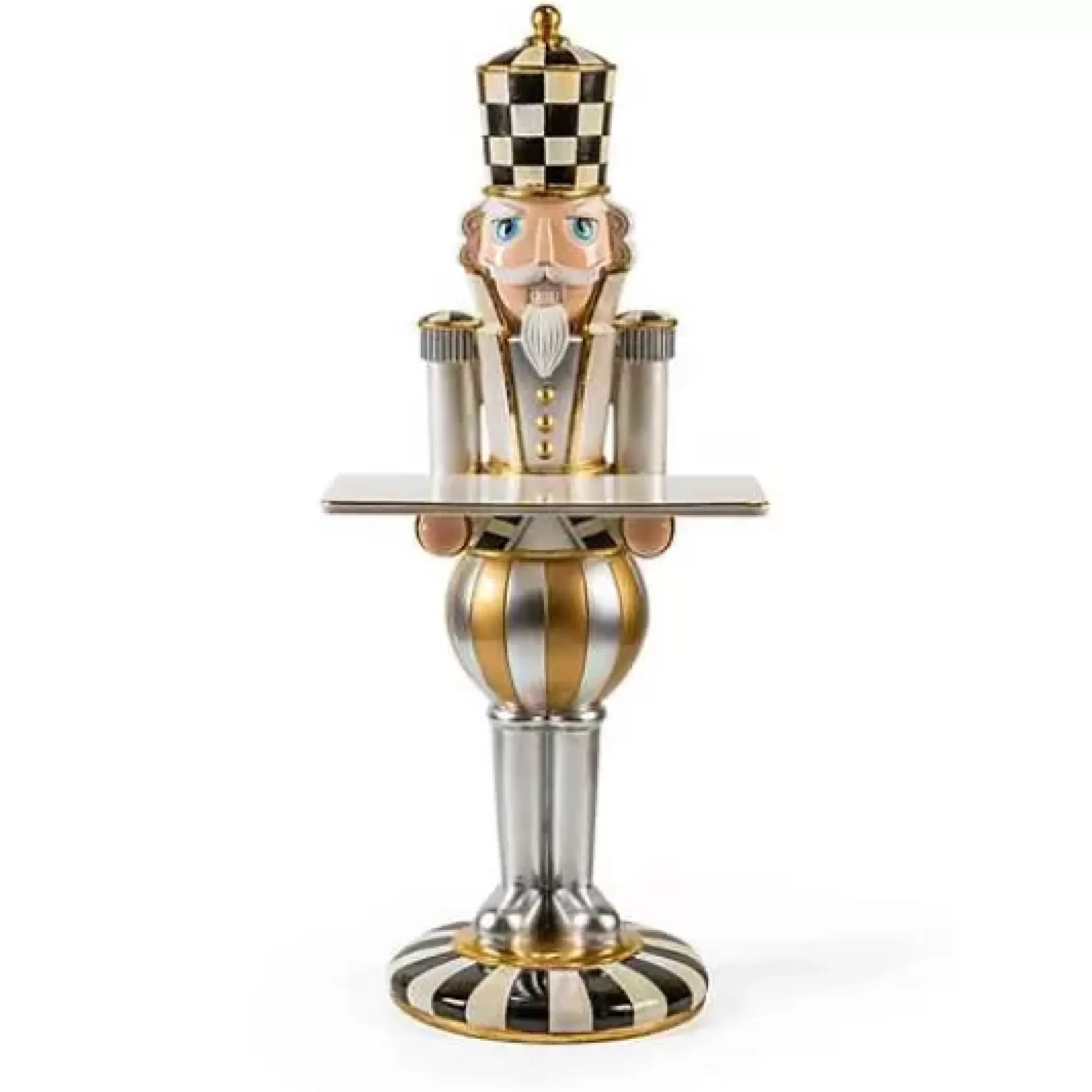 MacKenzie-Childs Glam Up Buckingham Nutcracker Butler< Holiday|Room Accents