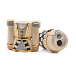MacKenzie-Childs Glam Up Buckingham Nutcracker Salt  Pepper Set< Holiday|Decor Sets