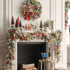 MacKenzie-Childs Granny Kitsch Illuminated Garland< Holiday|Greenery & Florals