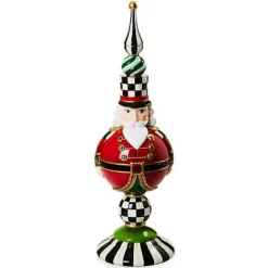 MacKenzie-Childs Granny Kitsch Nutcracker Finial< Room Accents