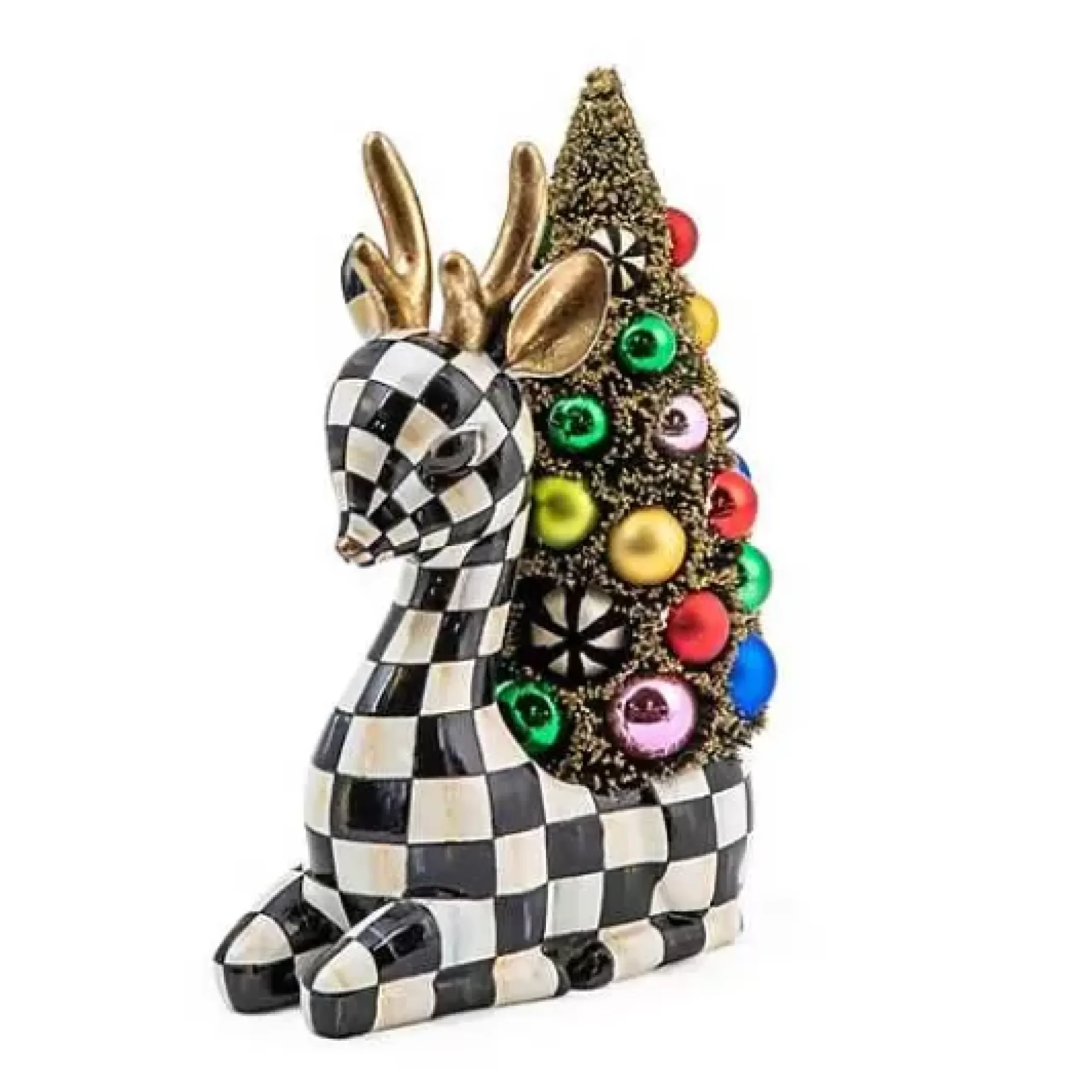 MacKenzie-Childs Granny Kitsch Retro Deer Tree< Holiday|Room Accents