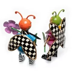 MacKenzie-Childs Happy Bugs, Set of 2< Spring|Outdoor