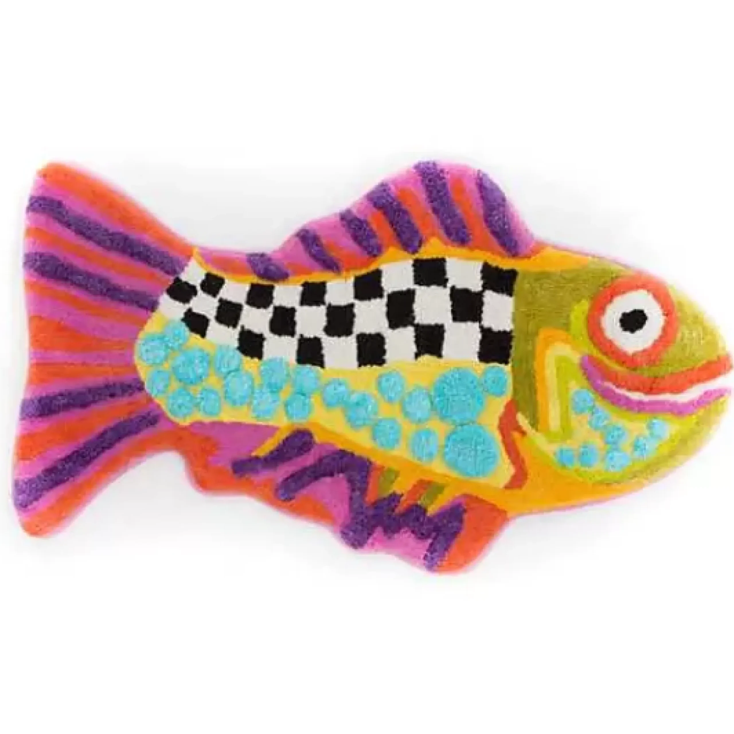 MacKenzie-Childs Happy Fish Bath Rug< Bath & Bath Accessories|Room Accents