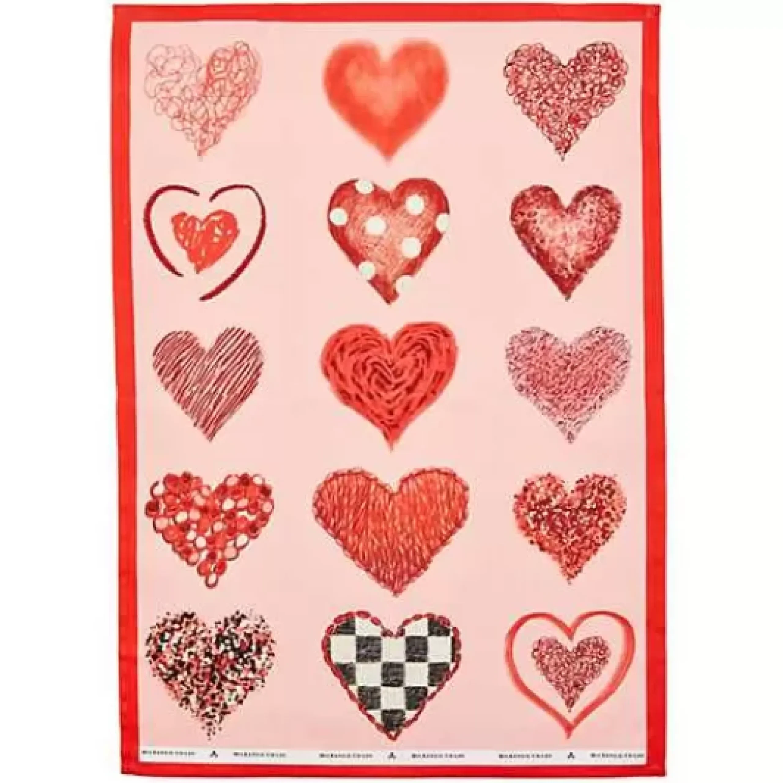 MacKenzie-Childs Heart Dish Towel< Kitchen & Table Linens