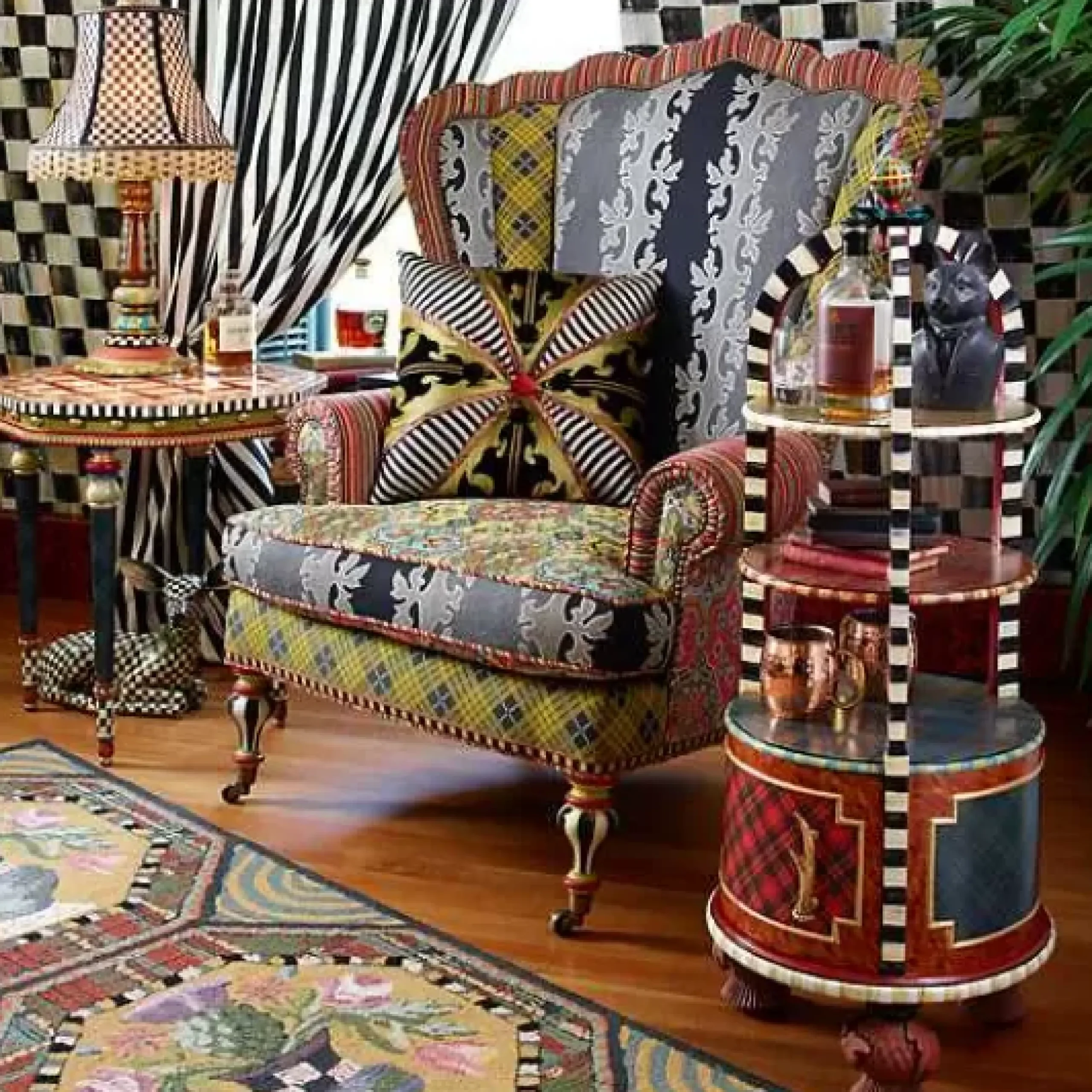 MacKenzie-Childs Highland Table Lamp< Room Accents|Lighting