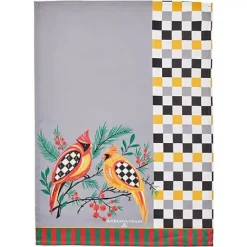 MacKenzie-Childs Holiday Cardinal Dish Towel< Holiday|Kitchen & Table Linens