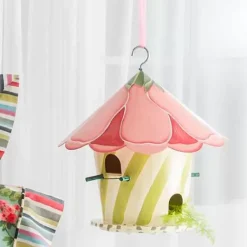 MacKenzie-Childs Hollyhock Birdhouse< Spring|Outdoor