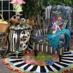 MacKenzie-Childs Hollyhock Birdhouse< Spring|Outdoor