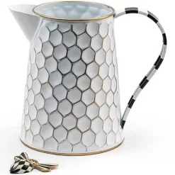 MacKenzie-Childs Honeycomb Tin Watering Can< Spring|Greenery & Florals