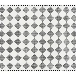 MacKenzie-Childs Houndstooth Check Diamond 8' x 10' Rug< Rugs