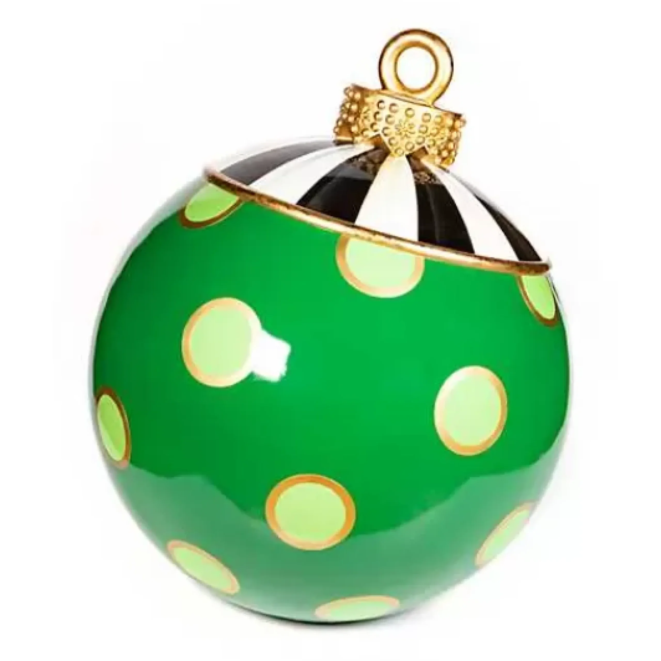 MacKenzie-Childs Jolly Dot Outdoor Ornament< Holiday|Outdoor