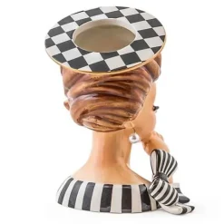 MacKenzie-Childs Lady Portrait Vase< Spring|Room Accents