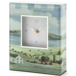 MacKenzie-Childs Landscape Carriage Clock< Room Accents