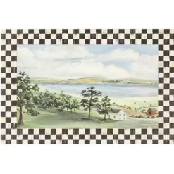 MacKenzie-Childs Landscape Floor Mat - 2' x 3'< Rugs