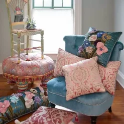 MacKenzie-Childs Light Flower Basket Side Chair< Dining Room & Kitchen
