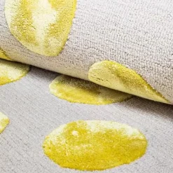 MacKenzie-Childs Macro Dot Chartreuse Rug - 3' x 5'< Rugs
