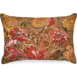 MacKenzie-Childs Marbleized Lumbar Pillow< Pillows, Throws, & Cushions